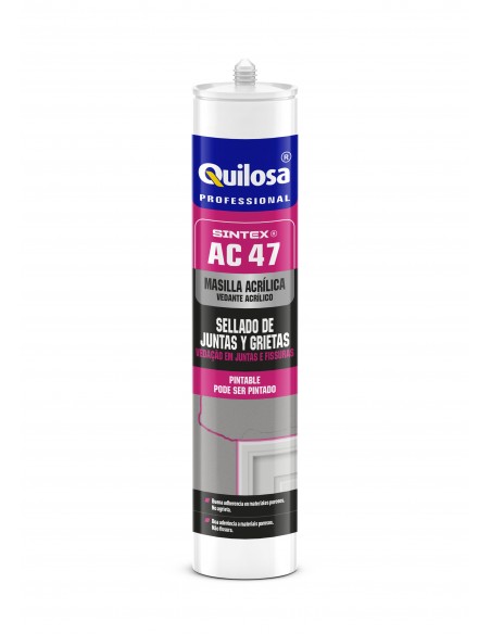 Mastic acrylique sec en 10 minutes - SINTEX AC47 Joints et fissures – Quilosa