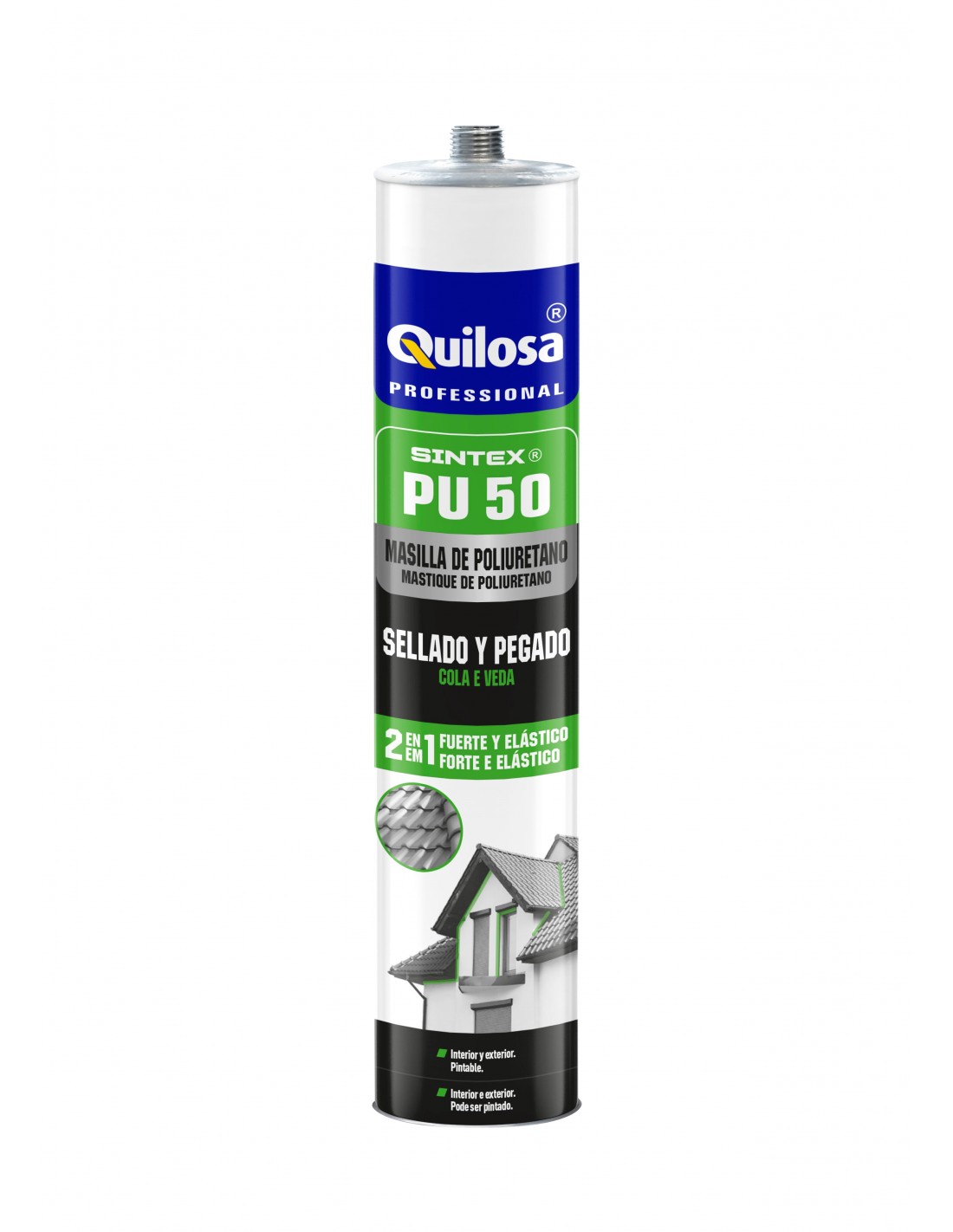 Mastic-colle élastique tous collages - SINTEX PU50 – Quilosa