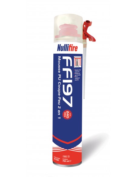 Mousse polyuréthane 2 en 1 coupe-feu – FF197 - Nullifire