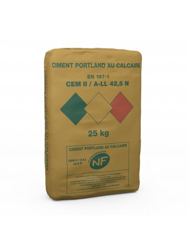 Ciment portland - CEM II / A-LL 42,5 N - Spenner