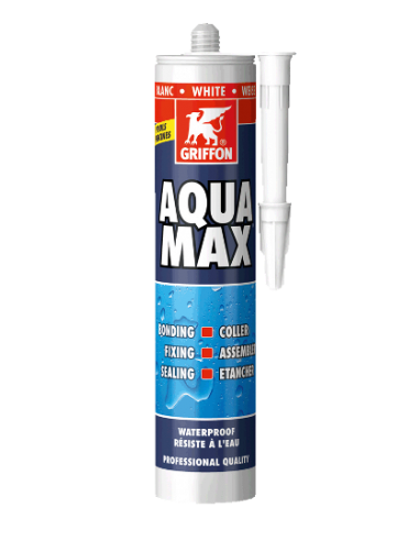 Colle de montage résistant à l’eau – AQUA MAX - Griffon