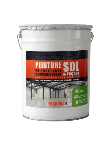 Peinture polyuréthane sol et façade ultra résistante