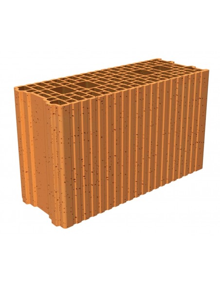 Brique isolante à coller GF R20 Porotherm - R 1,02 - WIENERBERGER