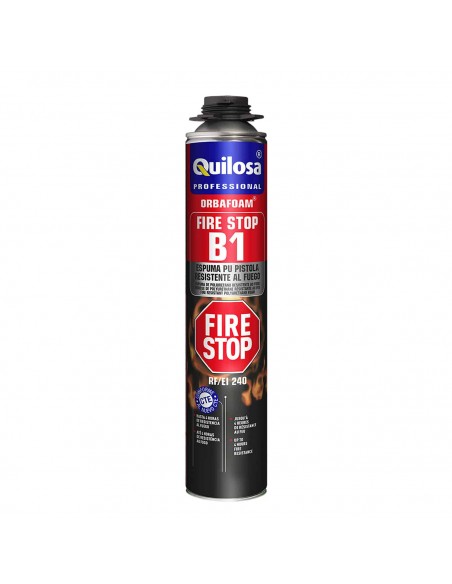 Mousse polyuréthane coupe feu  - STOP FIRE B1  - Quilosa