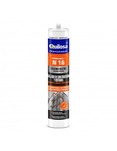 Mastic silicone neutre Label SNJF - Translucide -...