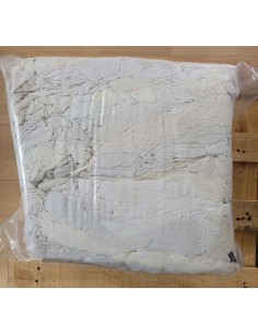 Chiffons blancs de nettoyage et essuyage – 10 kg