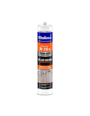 MASTICS N26 SANITAIRE ANTI MOISISSURES - QUILOSA