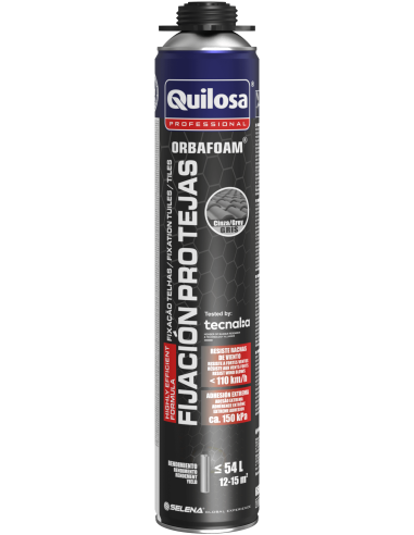 Mousse de rebouchage coloris brique- orbafoam pro tuiles - quilosa foxbow