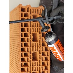 KIT 12 x colles de maçonnerie FOXBOW + 1 pistolet + 1 nettoyant / 1 cartouche de colle OFFERTE